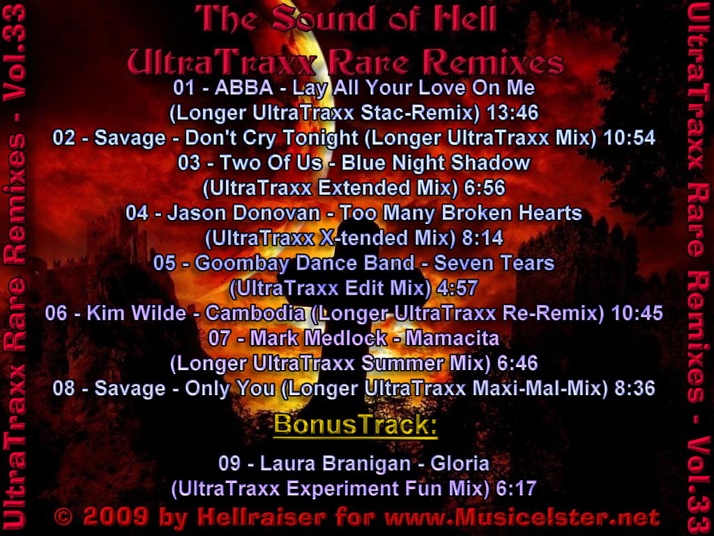Ultratraxx Rare Remixes Vol 150